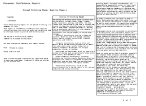 2024 Drinking Water Report