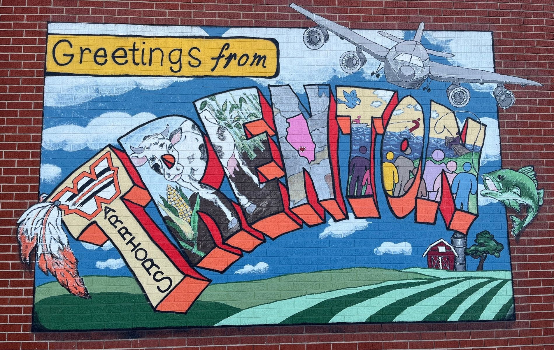 greetings from Trenton mural